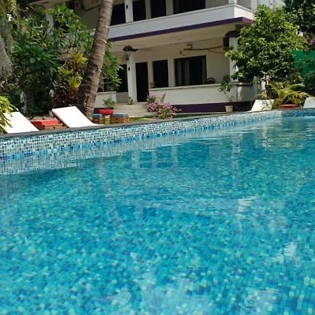 Heaven Goa Guesthouse ベナウリム エクステリア 写真