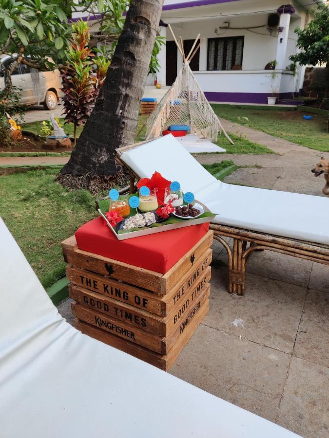 Heaven Goa Guesthouse ベナウリム エクステリア 写真