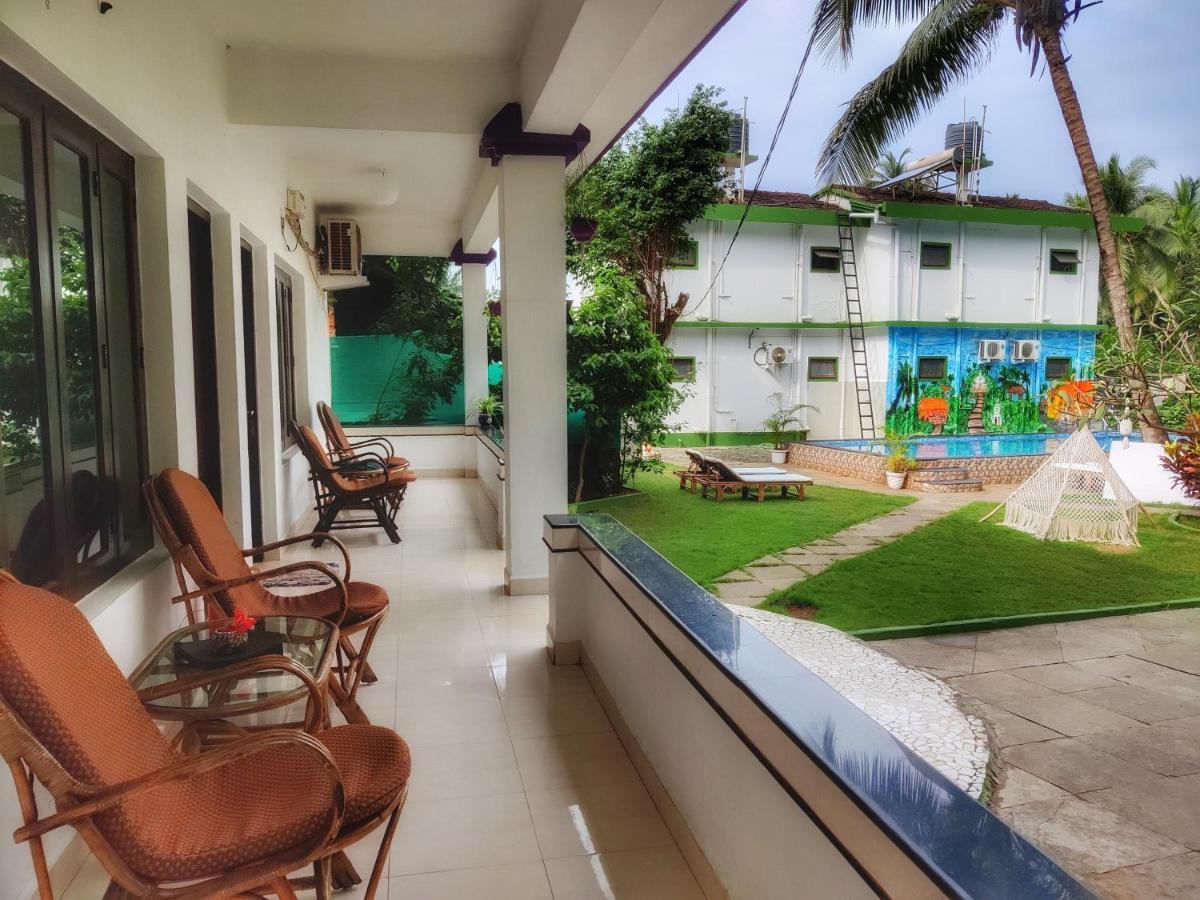 Heaven Goa Guesthouse ベナウリム エクステリア 写真